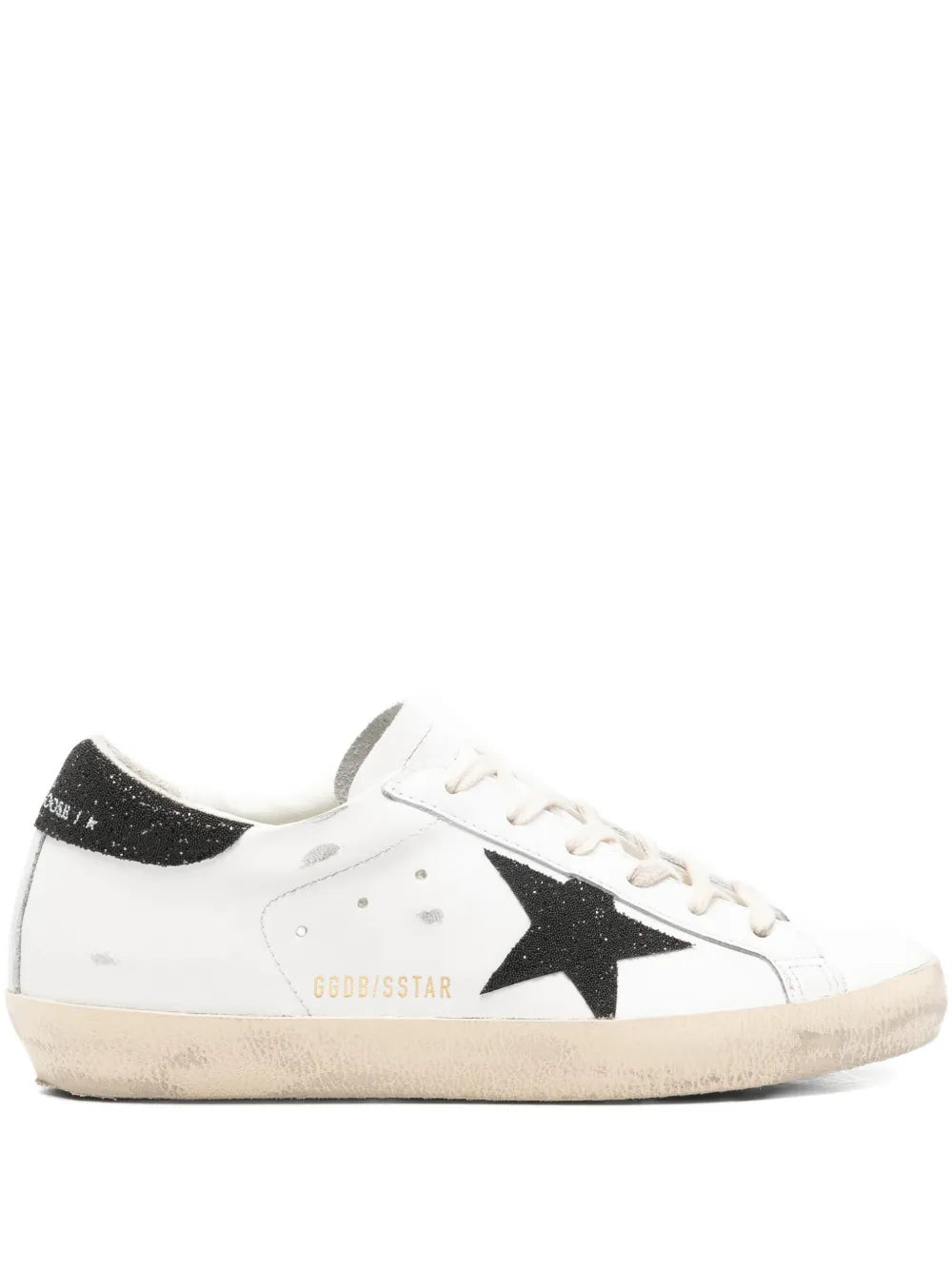 Golden Goose Star-Patch — White — Size US M 3.5 - US W 5 — Front View