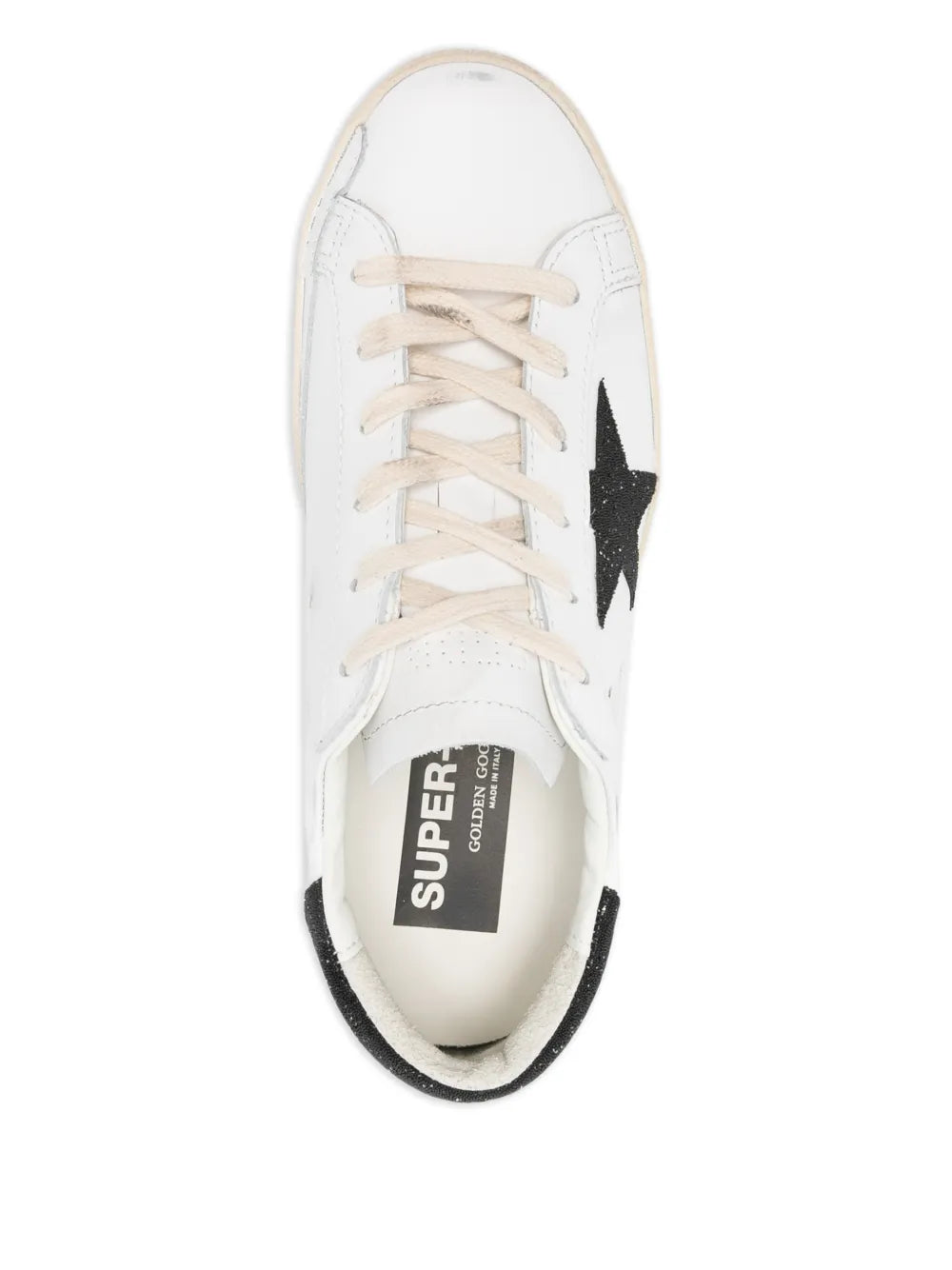 Golden Goose Star-Patch — White — Size US M 3.5 - US W 5 — Top View