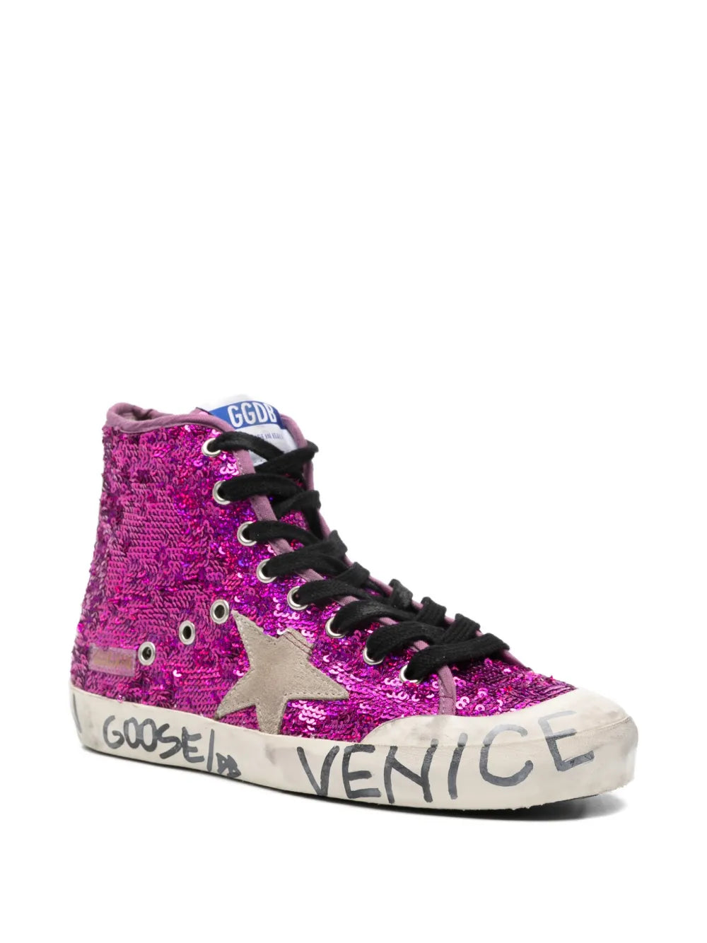 Golden Goose Francy Penstar Sequinned — Same as shown — Size US M 3.5 - US W 5 — Side View