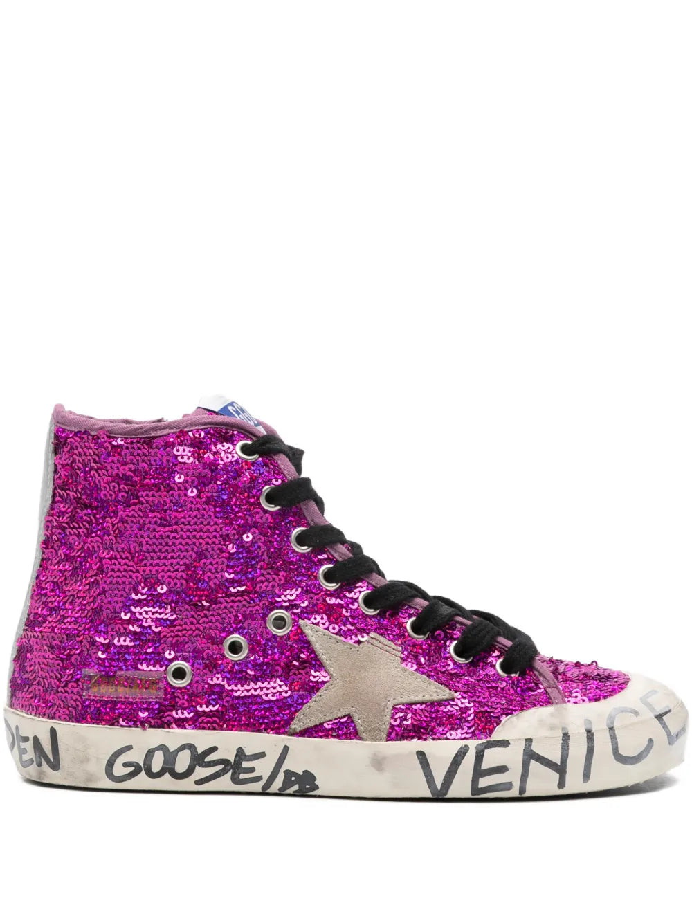 Golden Goose Francy Penstar Sequinned — Same as shown — Size US M 3.5 - US W 5 — Front View