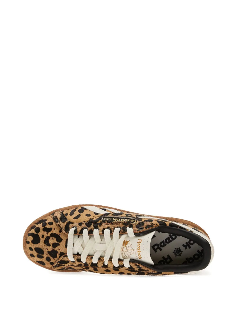 Reebok Club C Grounds — Brown — Size US M 3.5 - US W 5 — Top View
