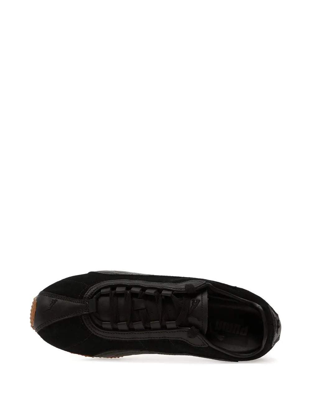 PUMA H-Street Premium Lace-Up — Black — Size US M 3.5 - US W 5 — Top View