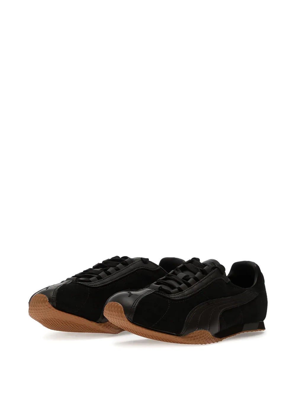 PUMA H-Street Premium Lace-Up — Black — Size US M 3.5 - US W 5 — Side View