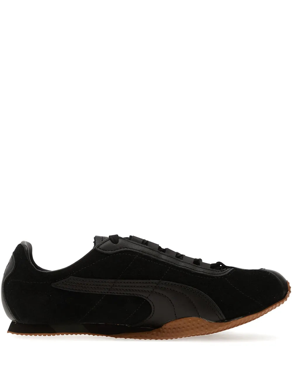 PUMA H-Street Premium Lace-Up — Black — Size US M 3.5 - US W 5 — Front View