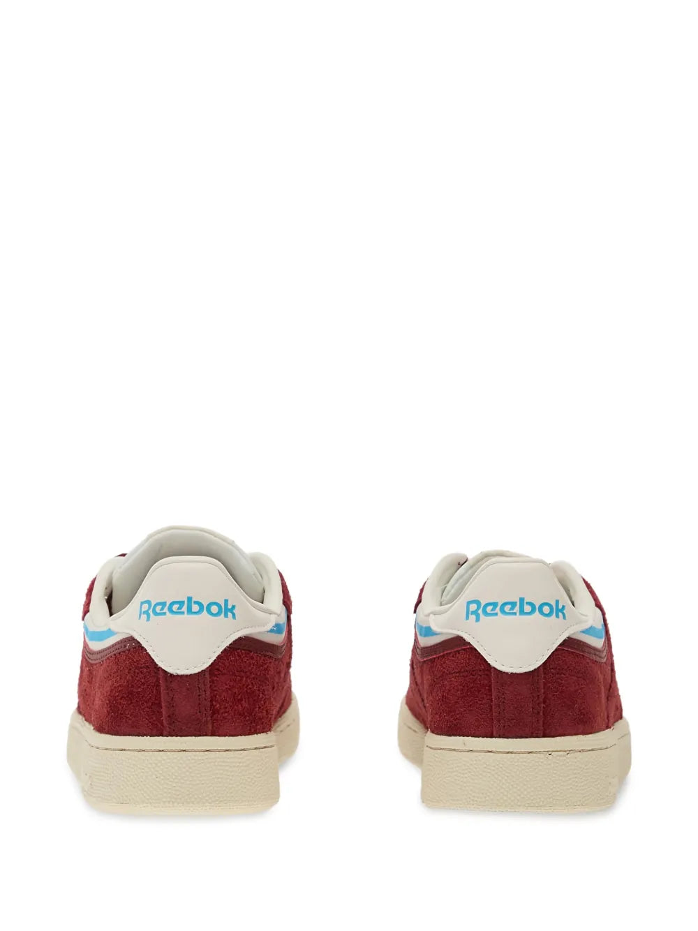 Reebok Club C 85 Lace-Up — Red — Size US M 3.5 - US W 5 — Back View