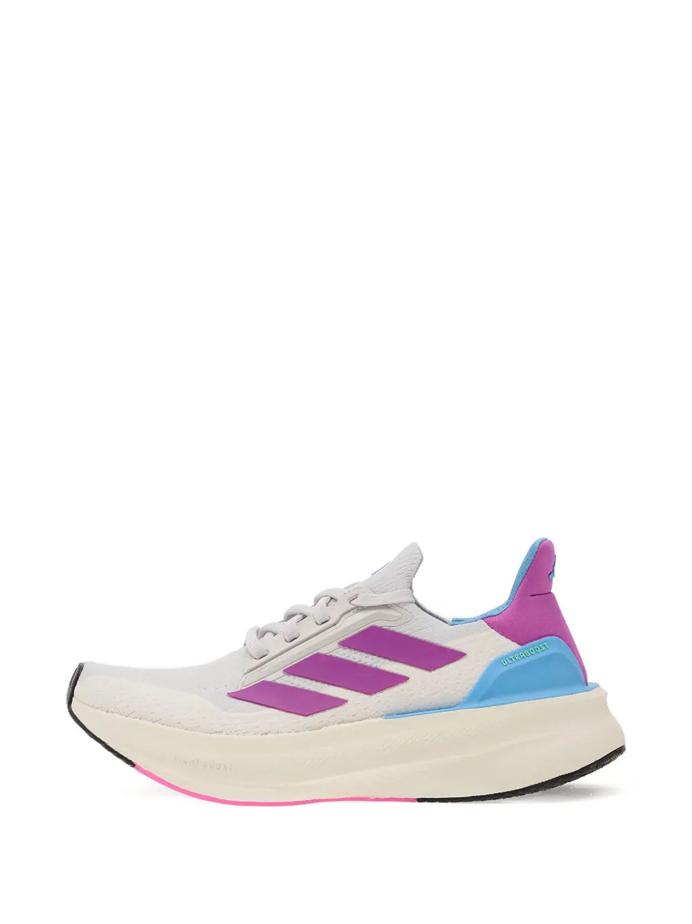 adidas Three-Stripe Ultraboost 5X W Trainers — Grey — Size US M 3.5 - US W 5 — Back View