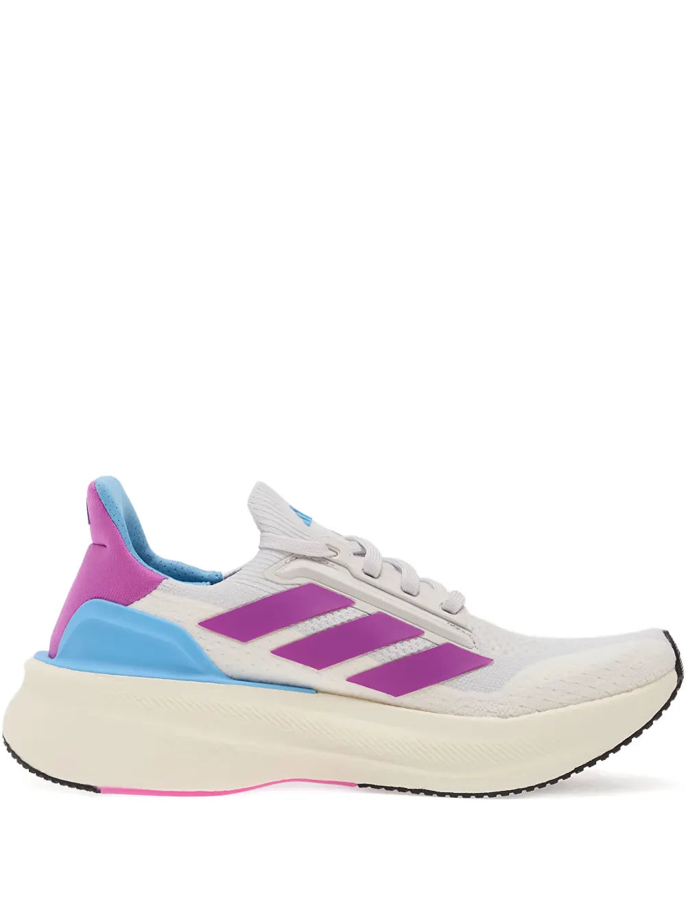 adidas Three-Stripe Ultraboost 5X W Trainers — Grey — Size US M 3.5 - US W 5 — Front View