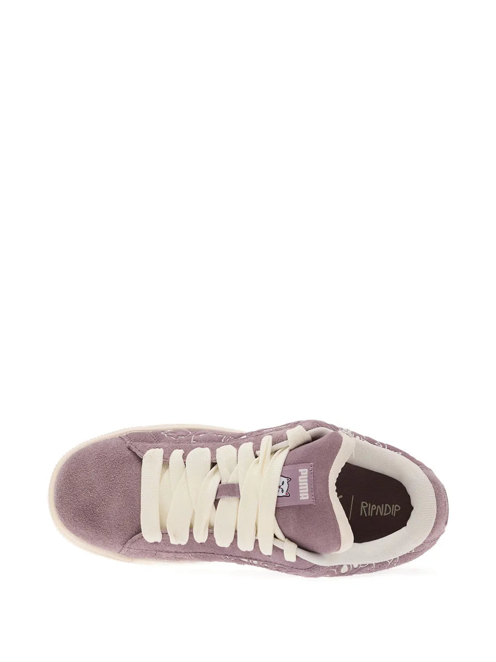 PUMA X Ripndip Suede Xl — Purple — Size US M 3.5 - US W 5 — Detail View