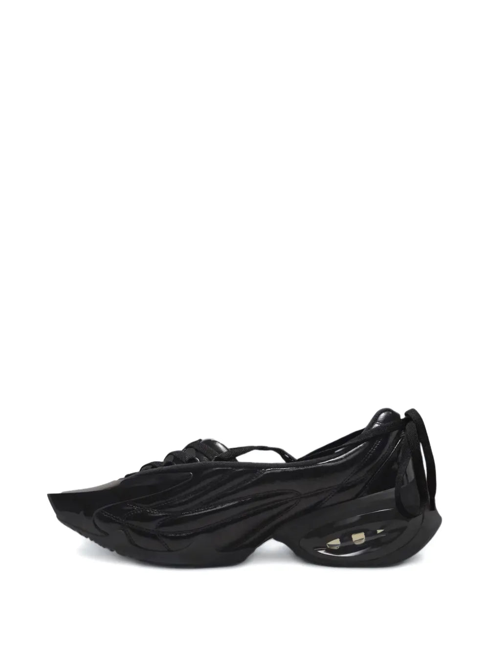 Nike X Knwls Lace-Up — Black — Size US M 3.5 - US W 5 — Side View