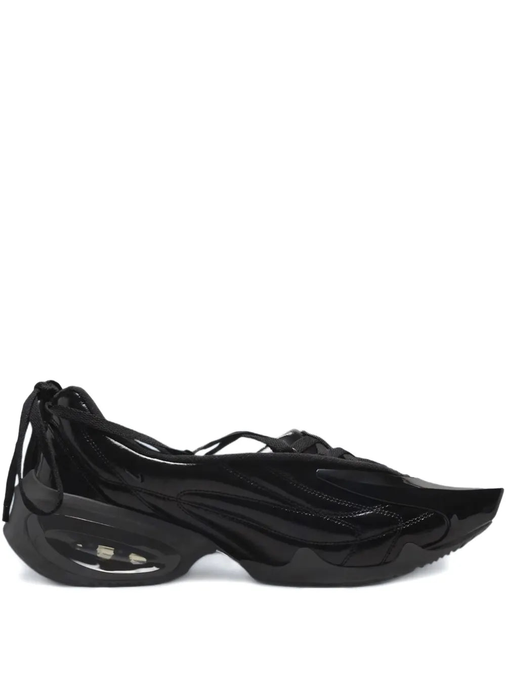 Nike X Knwls Lace-Up — Black — Size US M 3.5 - US W 5 — Front View