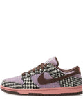 Nike X Harris Tweed Dunk Low — Purple — Size US M 3.5 - US W 5 — Front View