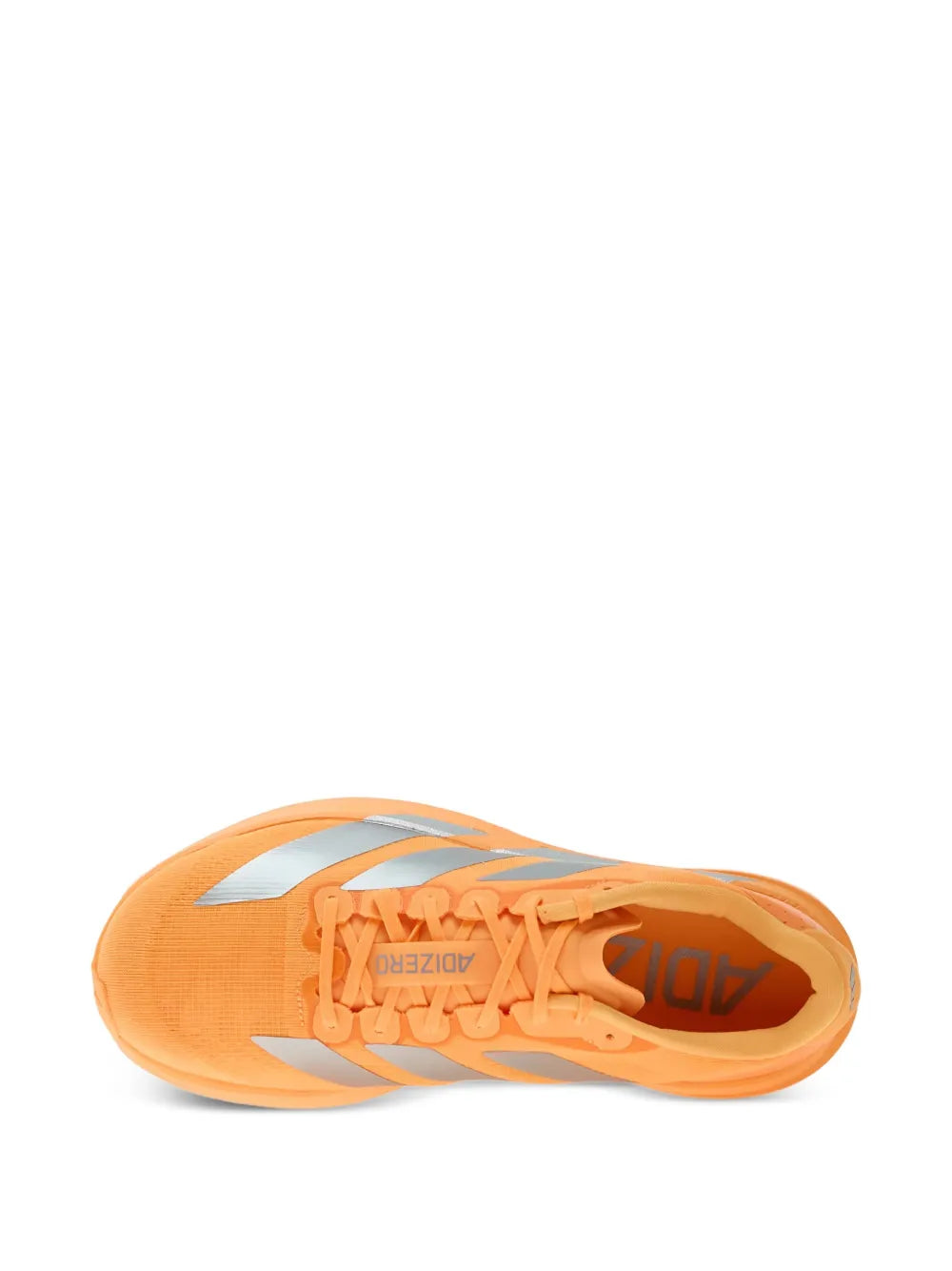 adidas Adizero Evo Sl Stripes — Orange — Size US M 3.5 - US W 5 — Detail View