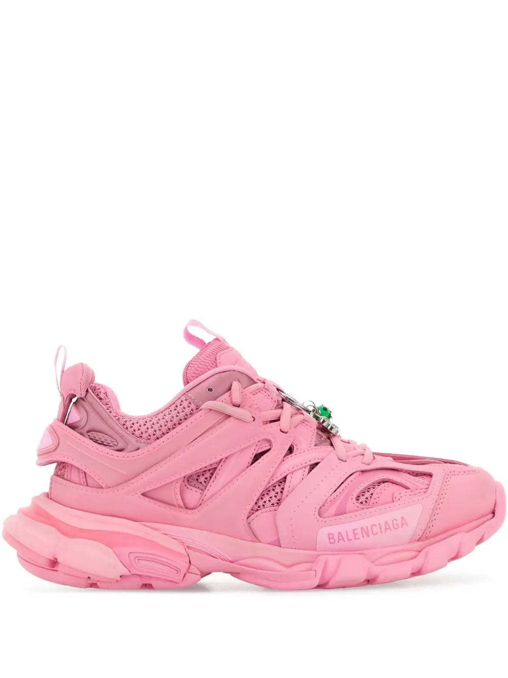 Balenciaga Lace-Up Pendant — Pink — Size US M 3.5 - US W 5 — Front View