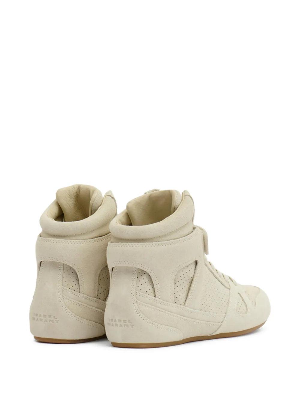 ISABEL MARANT High-Top — Beige — Size US M 3.5 - US W 5 — Back View