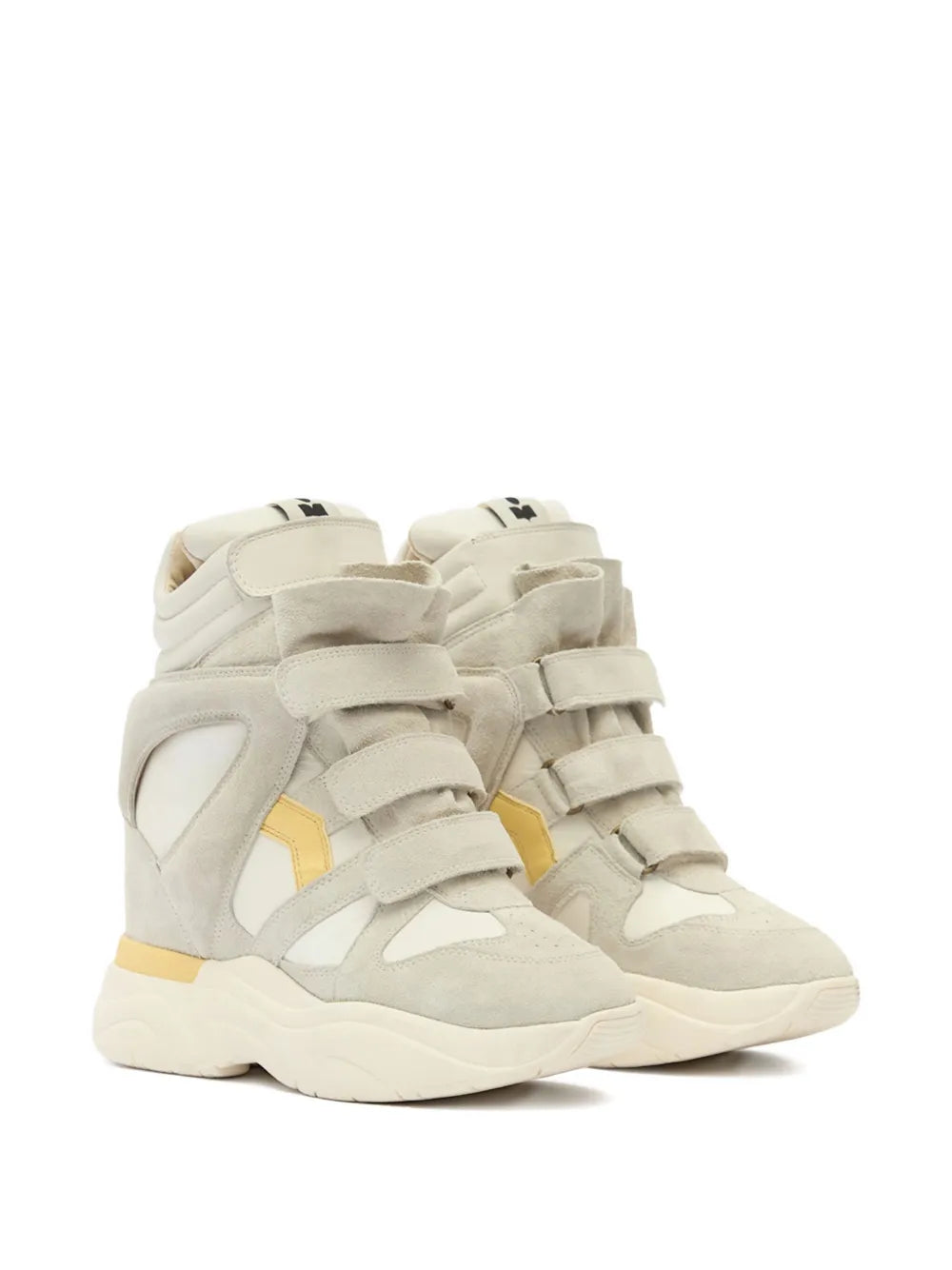 ISABEL MARANT Balskee Panelled-Design — Brown — Size US M 3.5 - US W 5 — Side View