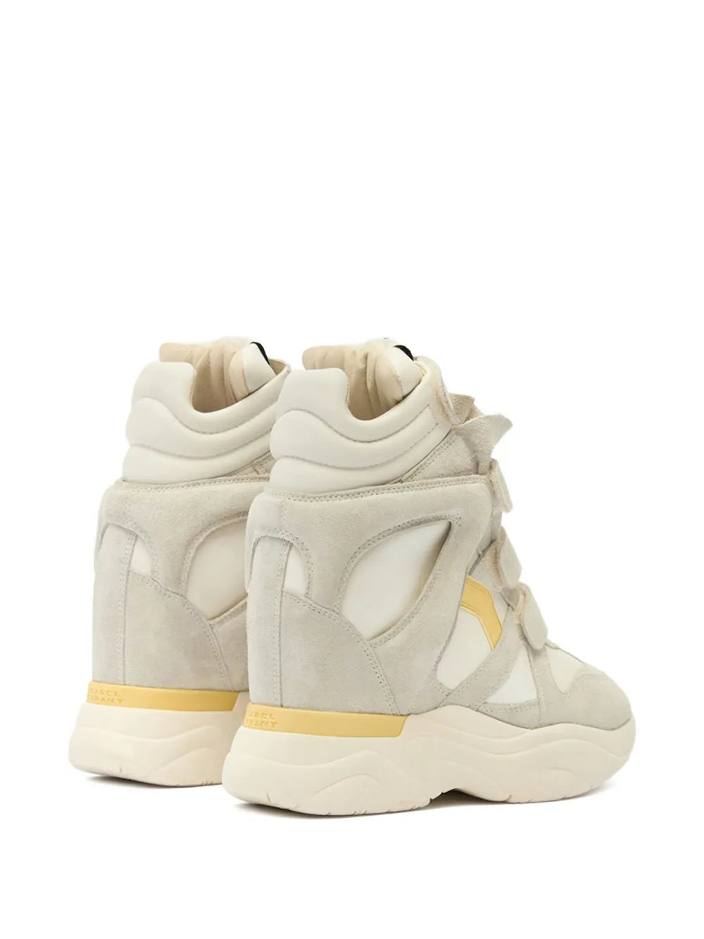 ISABEL MARANT Balskee Panelled-Design — Brown — Size US M 3.5 - US W 5 — Top View