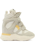 ISABEL MARANT Balskee Panelled-Design — Brown — Size US M 3.5 - US W 5 — Front View