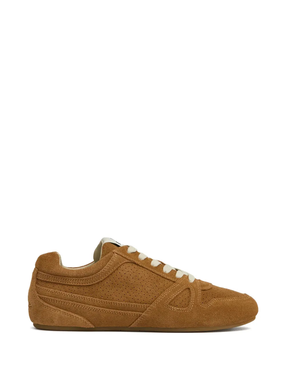 ISABEL MARANT Senny Low Leather — Brown — Size US M 3.5 - US W 5 — Front View
