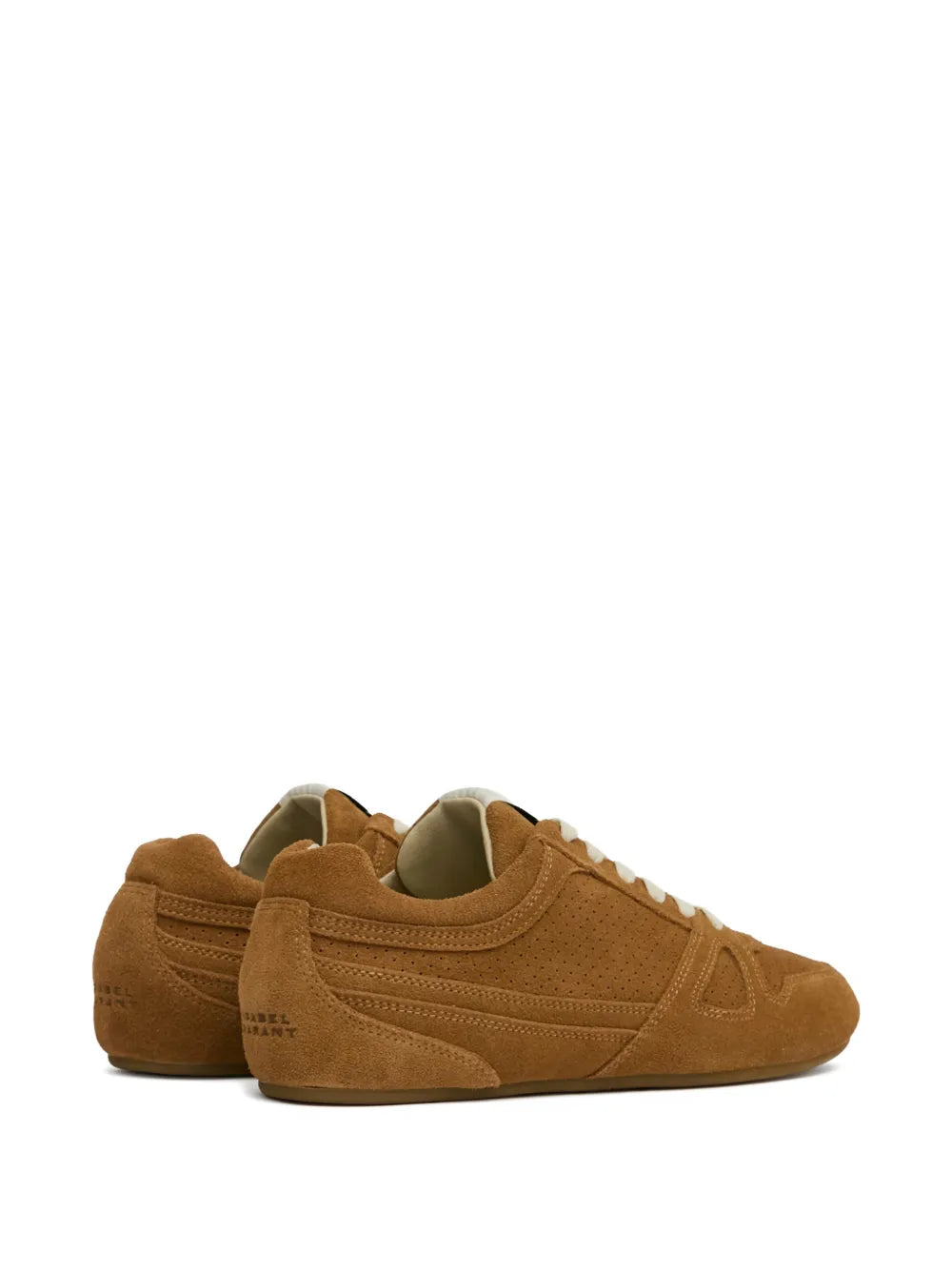 ISABEL MARANT Senny Low Leather — Brown — Size US M 3.5 - US W 5 — Back View