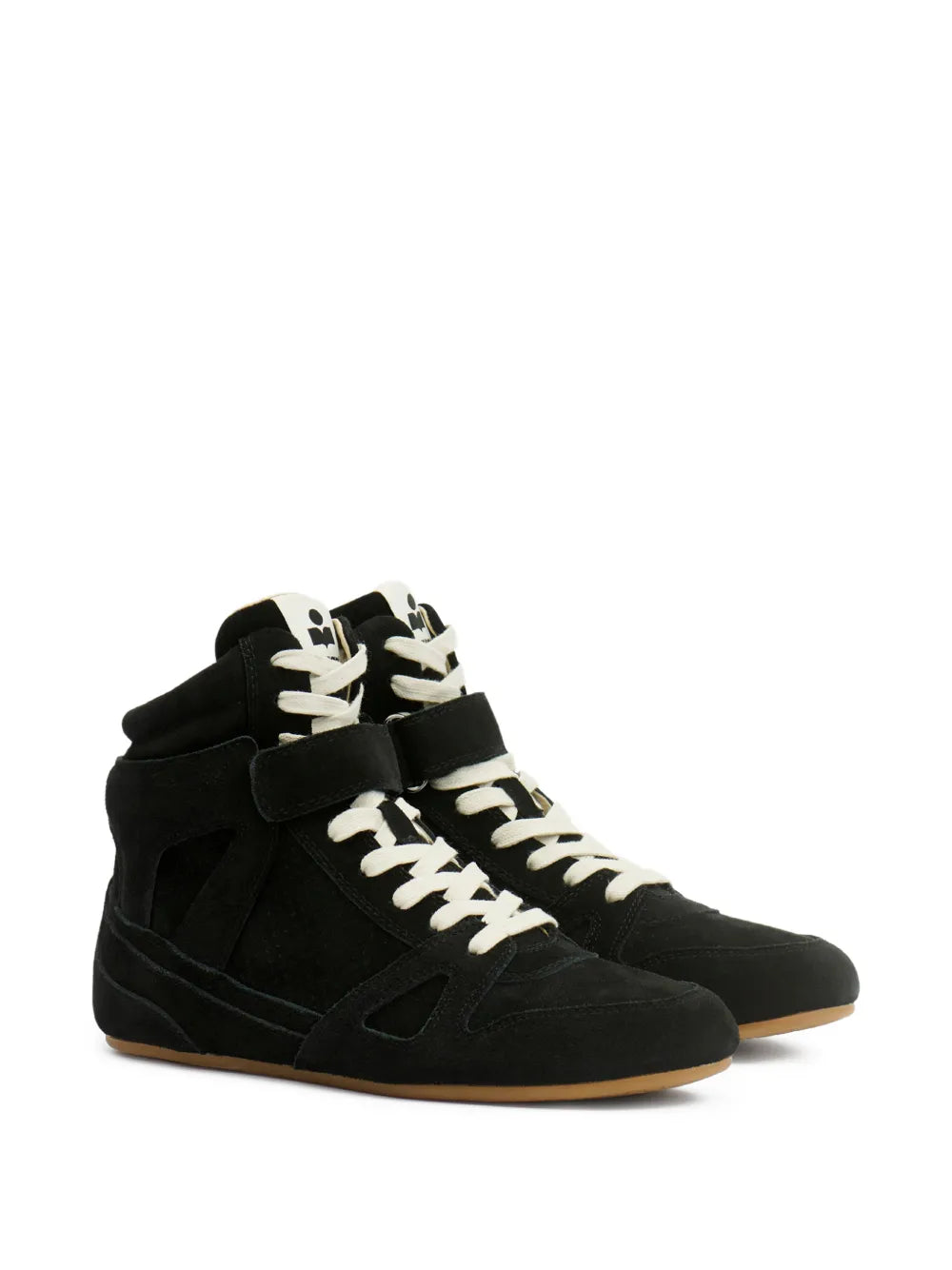 ISABEL MARANT Senny High Leather — Black — Size US M 3.5 - US W 5 — Side View