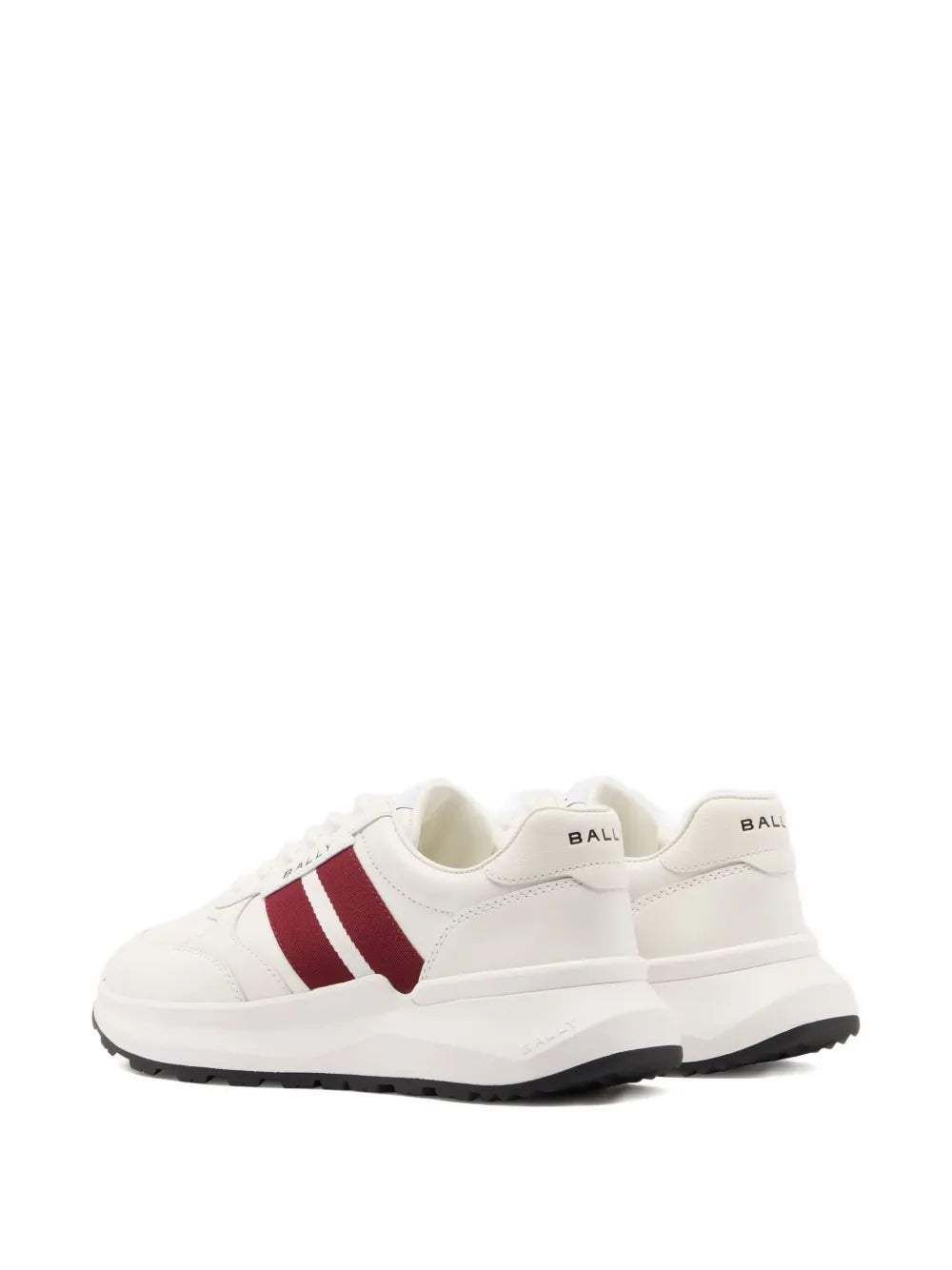 Bally Sylen Ribbon Logo — White — Size US M 3.5 - US W 5 — Detail View