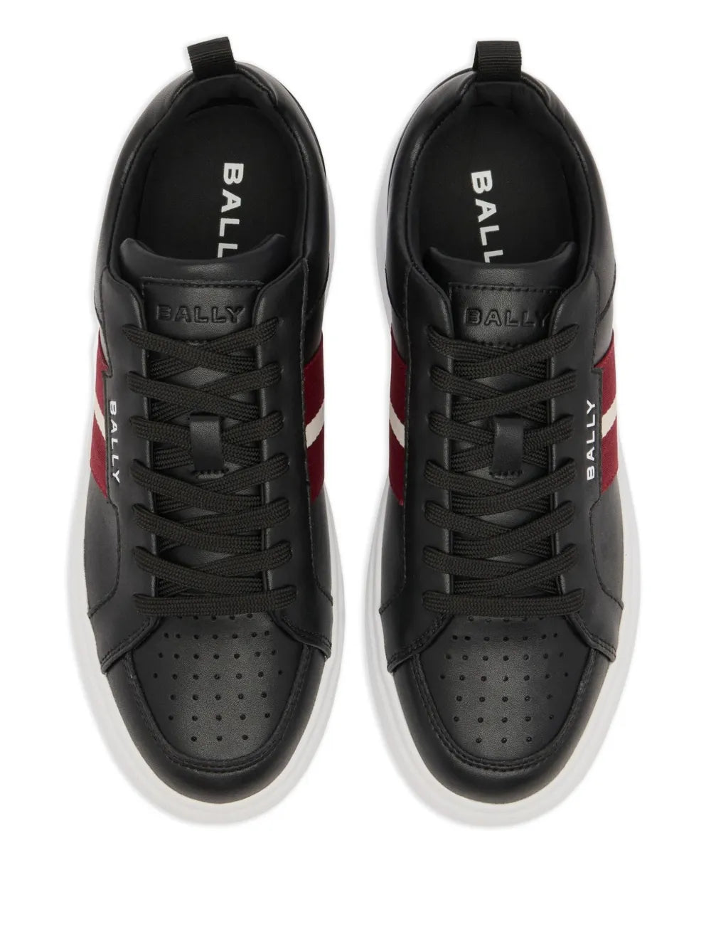 Bally Blayze Ribbon-Detail — Black — Size US M 3.5 - US W 5 — Back View
