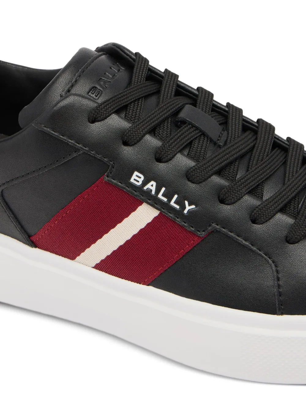 Bally Blayze Ribbon-Detail — Black — Size US M 3.5 - US W 5 — Top View