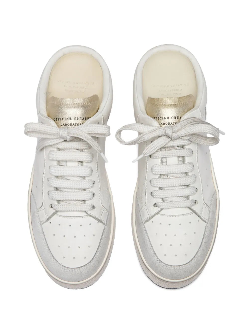 Officine Creative Answer 110 Lace-Up — White — Size US M 3.5 - US W 5 — Back View