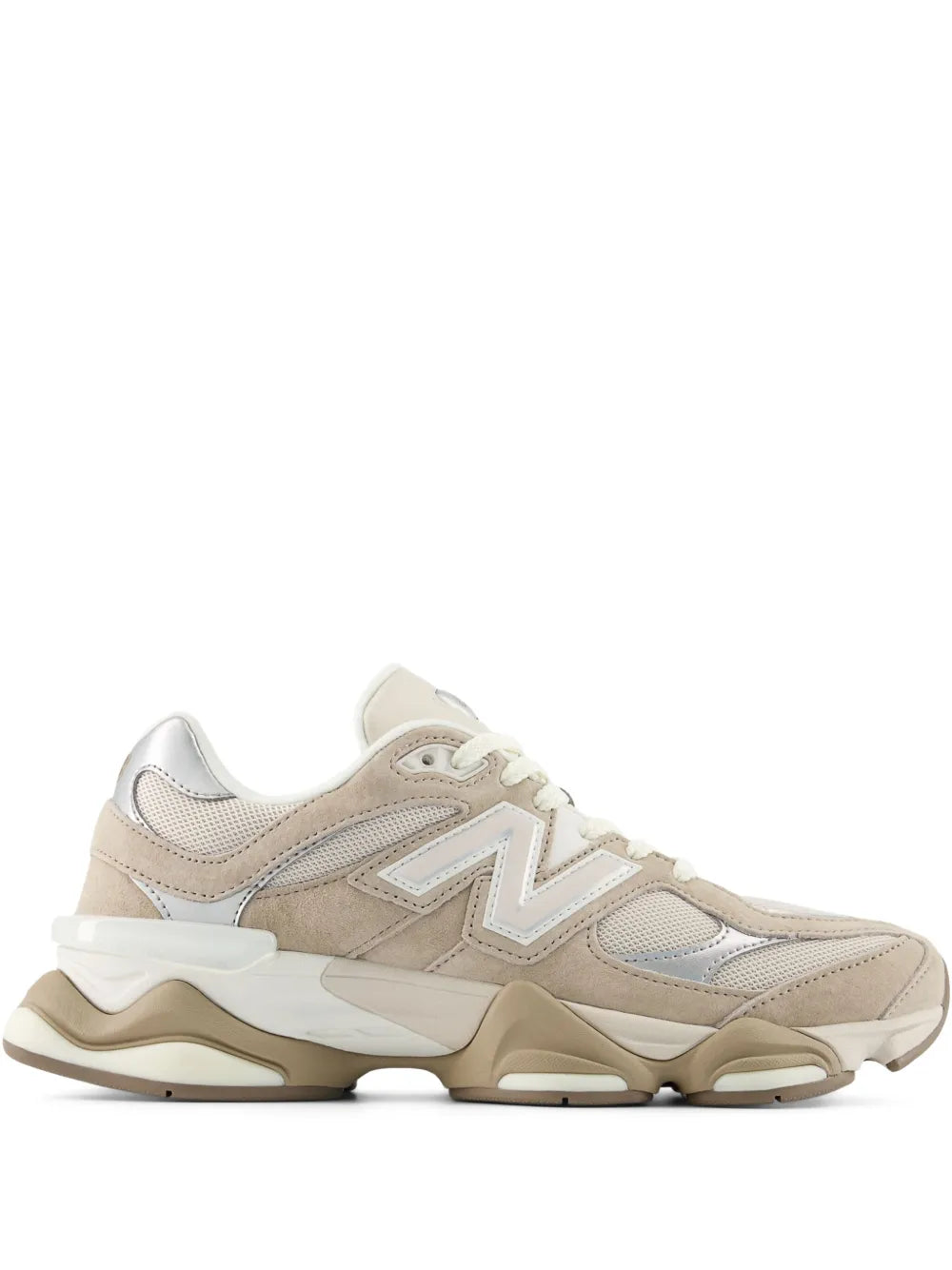New Balance 9060 — Beige — Size US M 3.5 - US W 5 — Front View