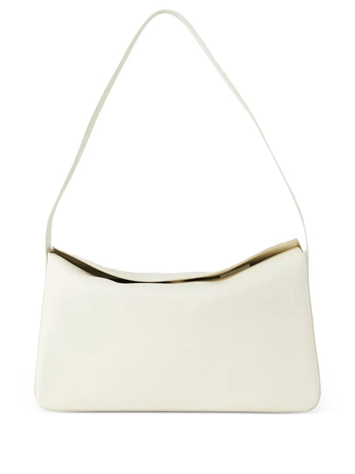 Aesther Ekme Soft Leather Shoulder Bag — Same as shown — Size One Size — Front View