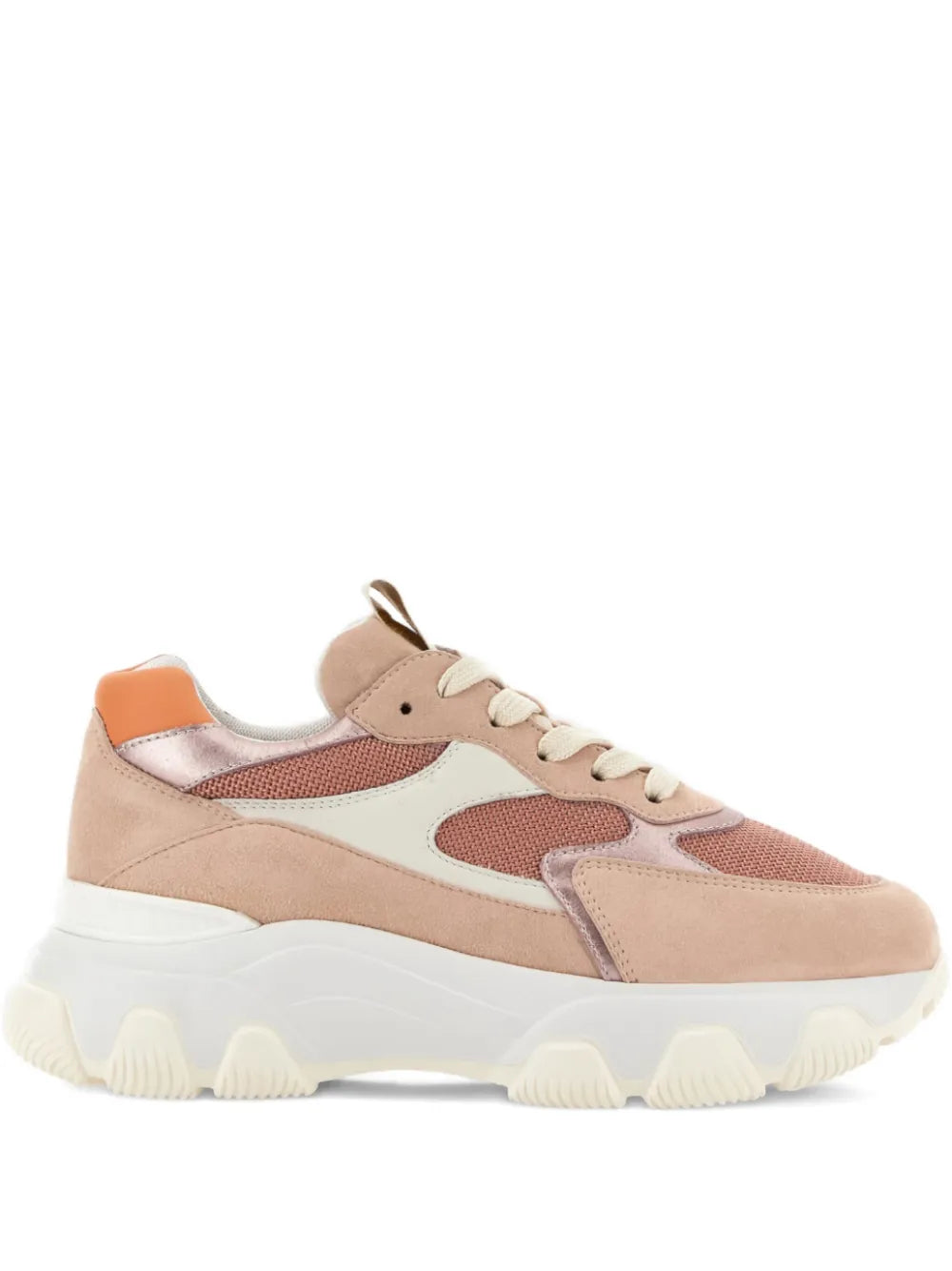 Hogan Hyperactive Lace-Up — Pink — Size US M 3.5 - US W 5 — Front View
