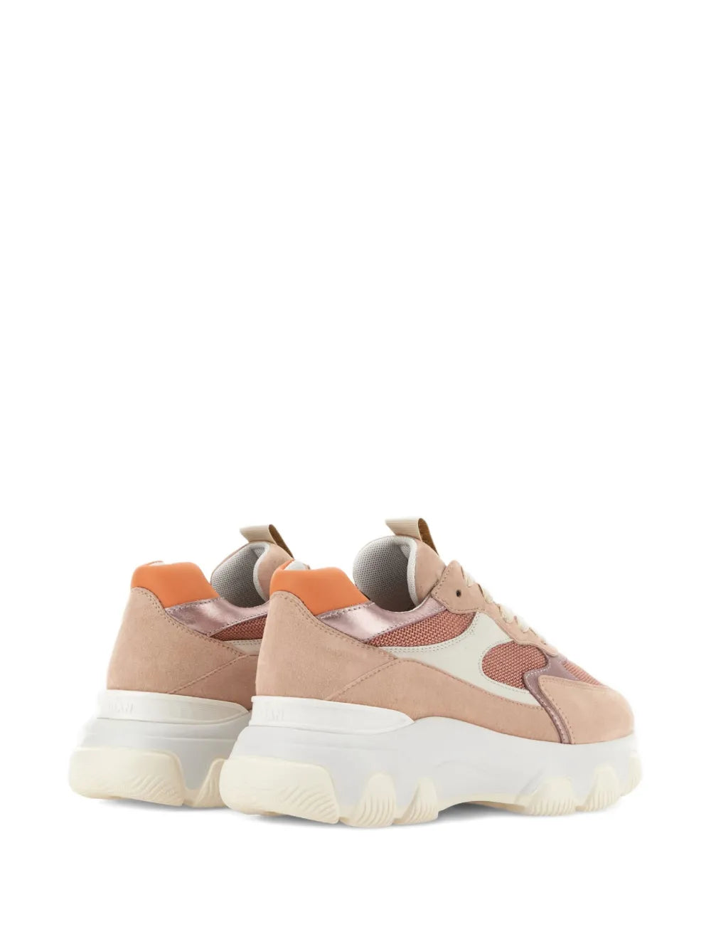 Hogan Hyperactive Lace-Up — Pink — Size US M 3.5 - US W 5 — Top View