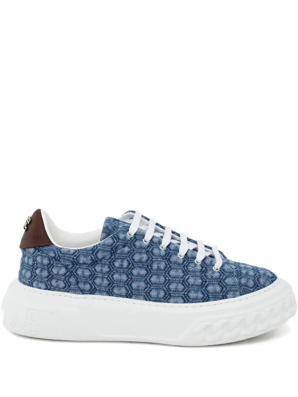 Casadei Off-Road Lace-Up — Blue — Size US M 3.5 - US W 5 — Front View