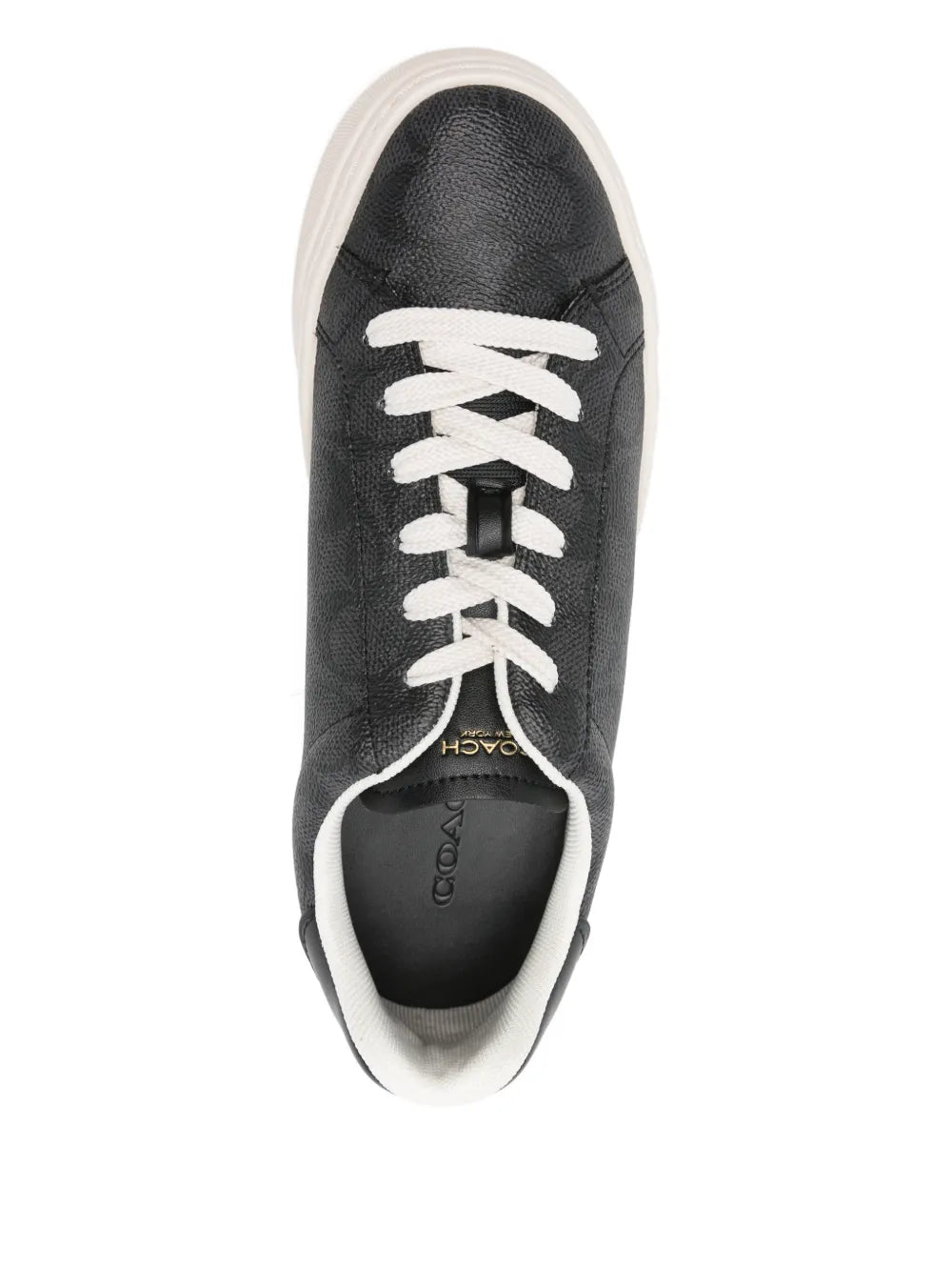 Coach Monogrammed — Black — Size US M 3.5 - US W 5 — Top View