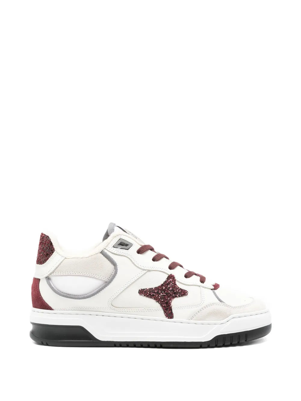 Ama Brand Diam Star-Detail — White — Size US M 3.5 - US W 5 — Front View