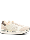 Premiata Shearling-Trim — Beige — Size US M 3.5 - US W 5 — Front View