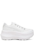 Comme Des Gar ns Salomon Leather Platform — White — Size US M 3.5 - US W 5 — Front View