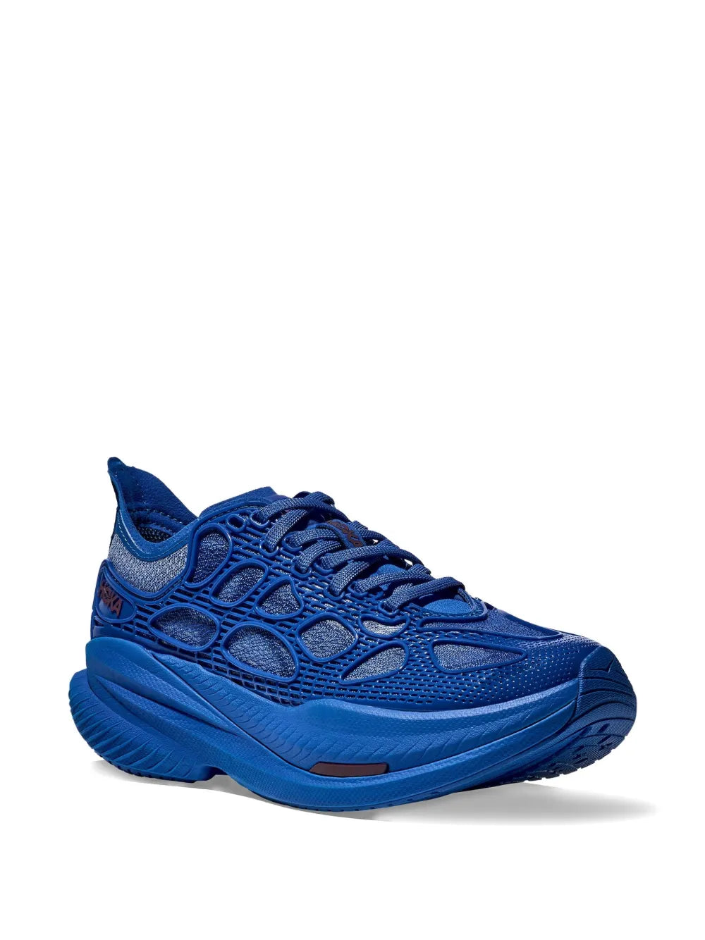 HOKA Mach X Caged — Blue — Size US M 3.5 - US W 5 — Side View