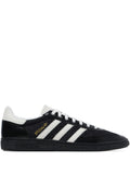 adidas Spezial Stripe Sneakers — Black — Size US M 8 - US W 9.5 — Front View
