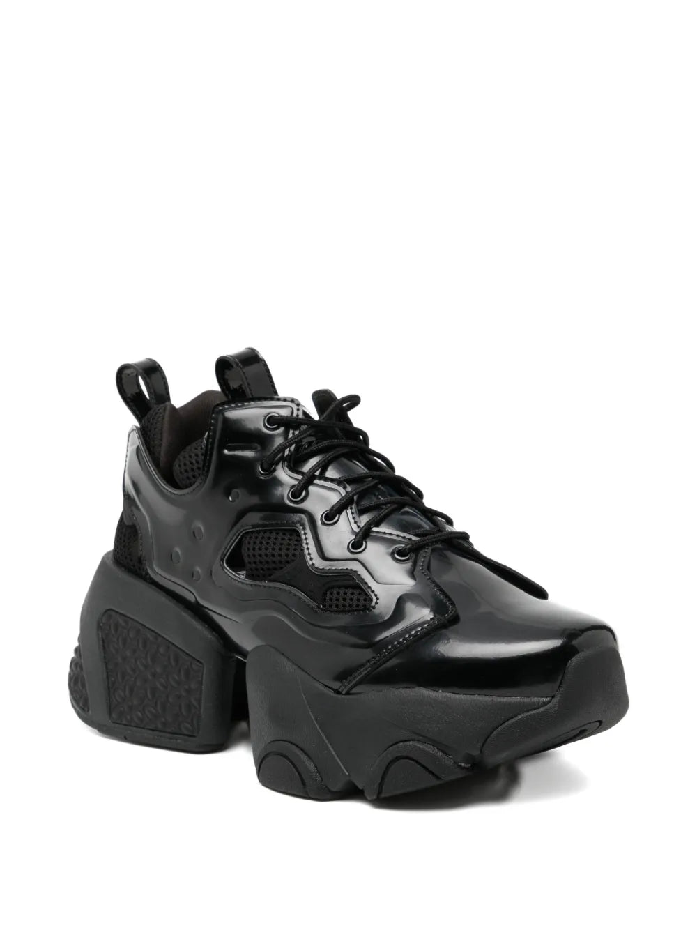 Noir Kei Ninomiya X Reebok Lace-Up Trainers — Black — Size US M 3.5 - US W 5 — Side View