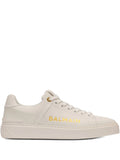 Balmain B-Court Lace-Up — White — Size US M 3.5 - US W 5 — Front View