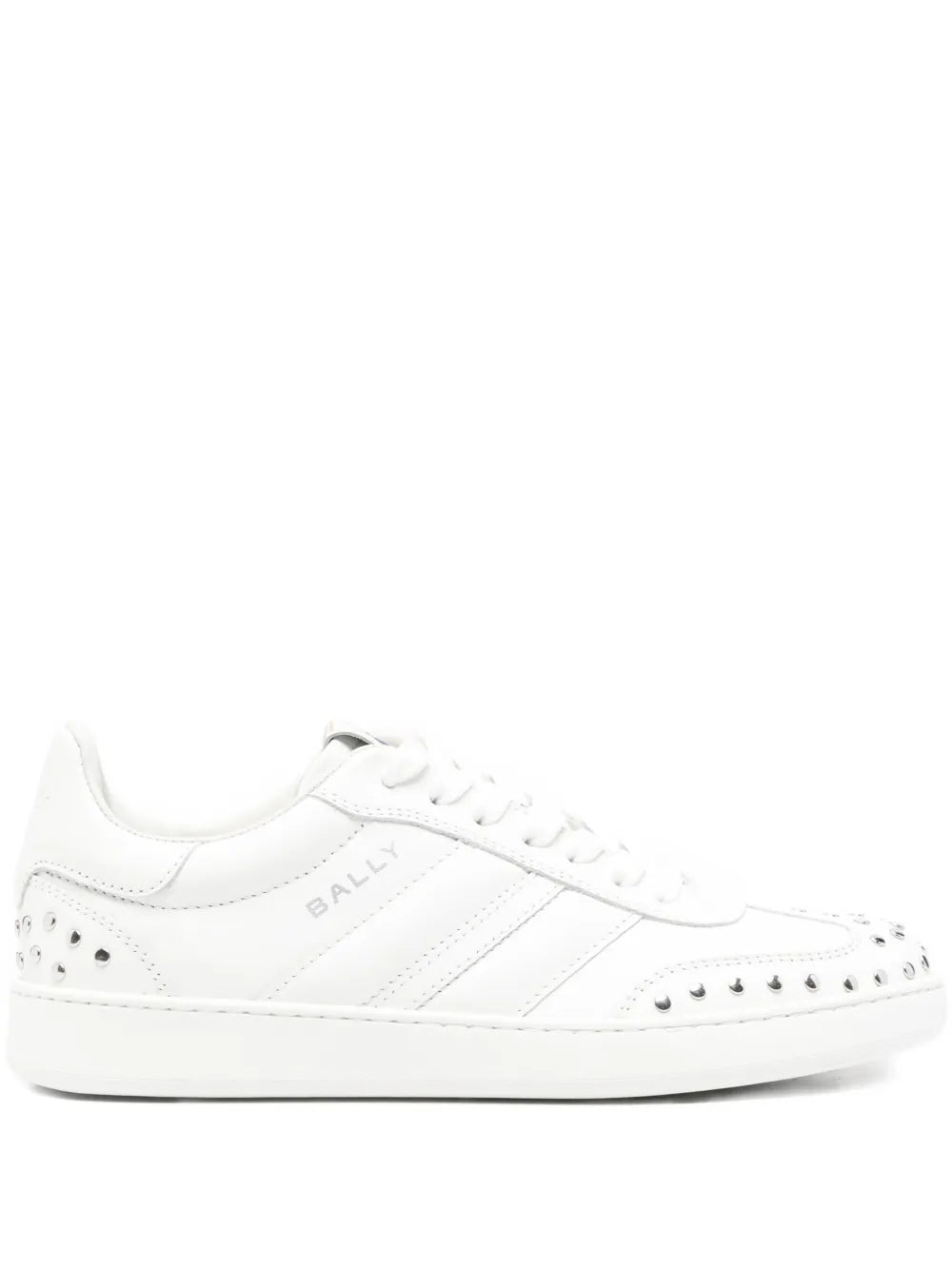 Bally Lace-Up — White — Size US M 3.5 - US W 5 — Front View