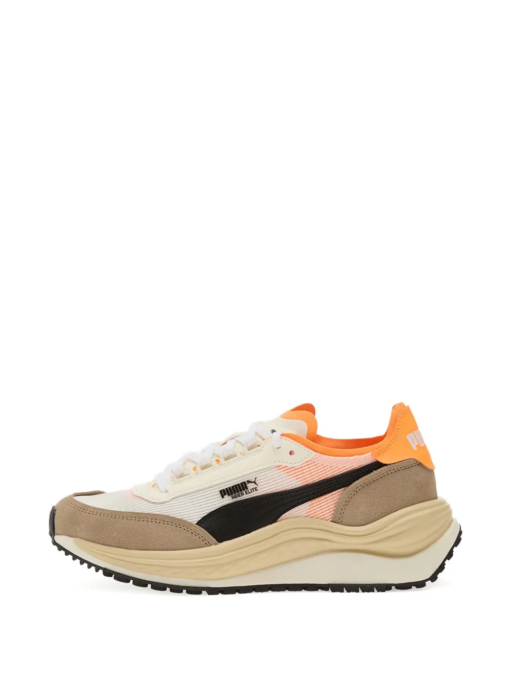 PUMA Rider Elite Panelled — Beige — Size US M 3.5 - US W 5 — Detail View