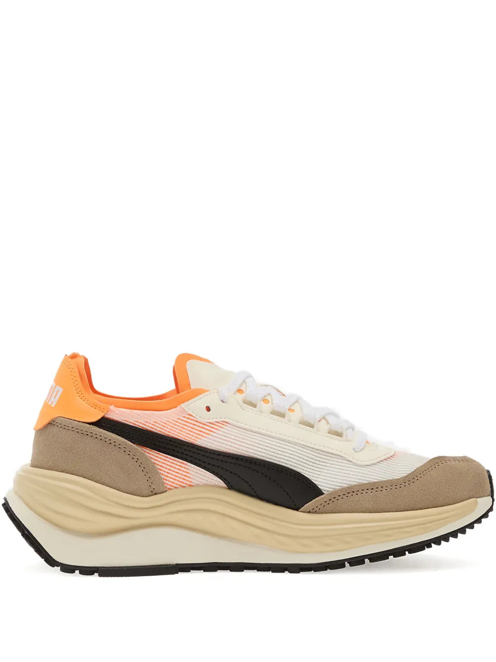 PUMA Rider Elite Panelled — Beige — Size US M 3.5 - US W 5 — Front View