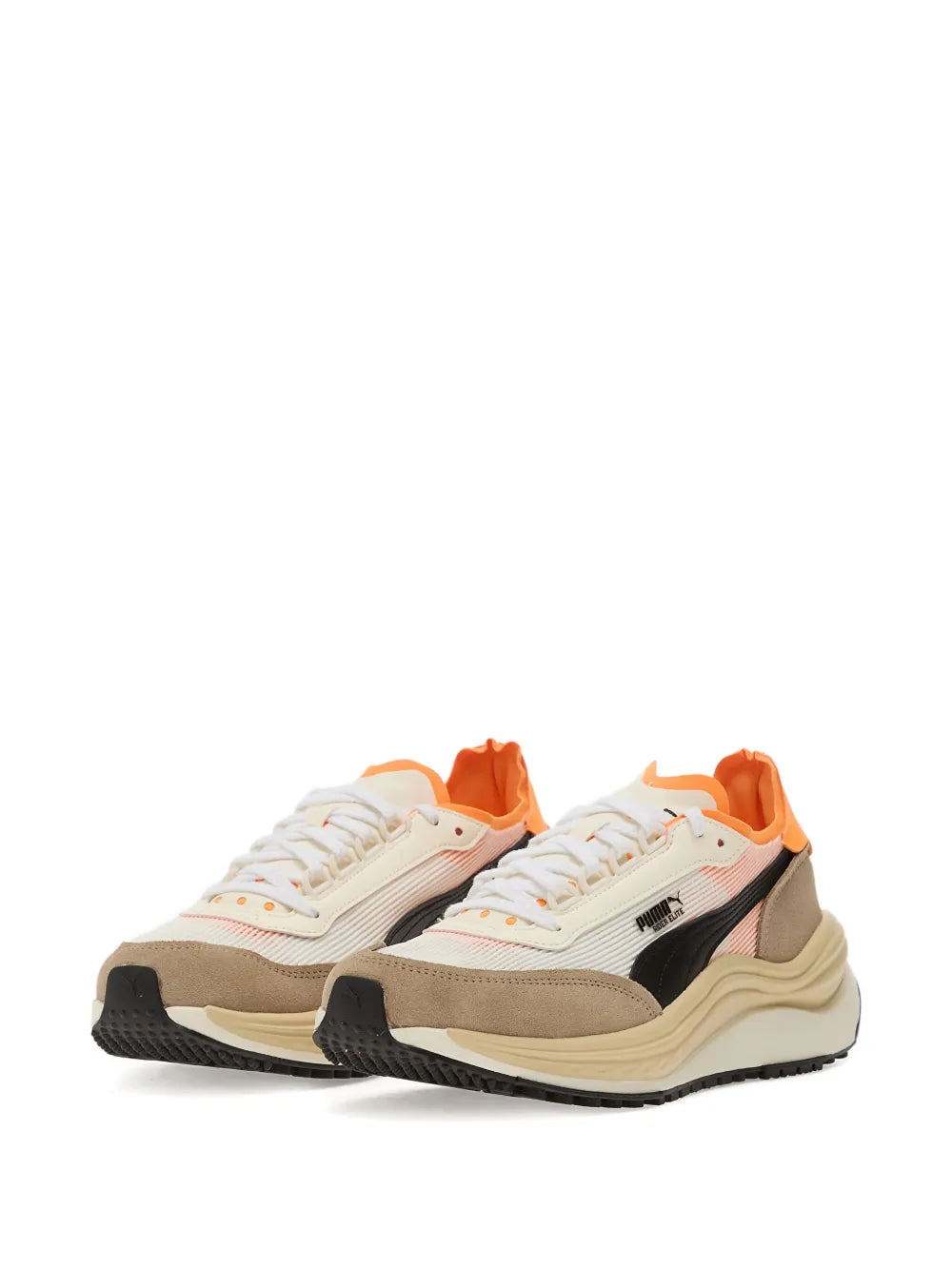 PUMA Rider Elite Panelled — Beige — Size US M 3.5 - US W 5 — Side View