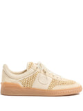 Valentino Garavani Upvillage Woven Vlogo — Beige — Size US M 3.5 - US W 5 — Front View
