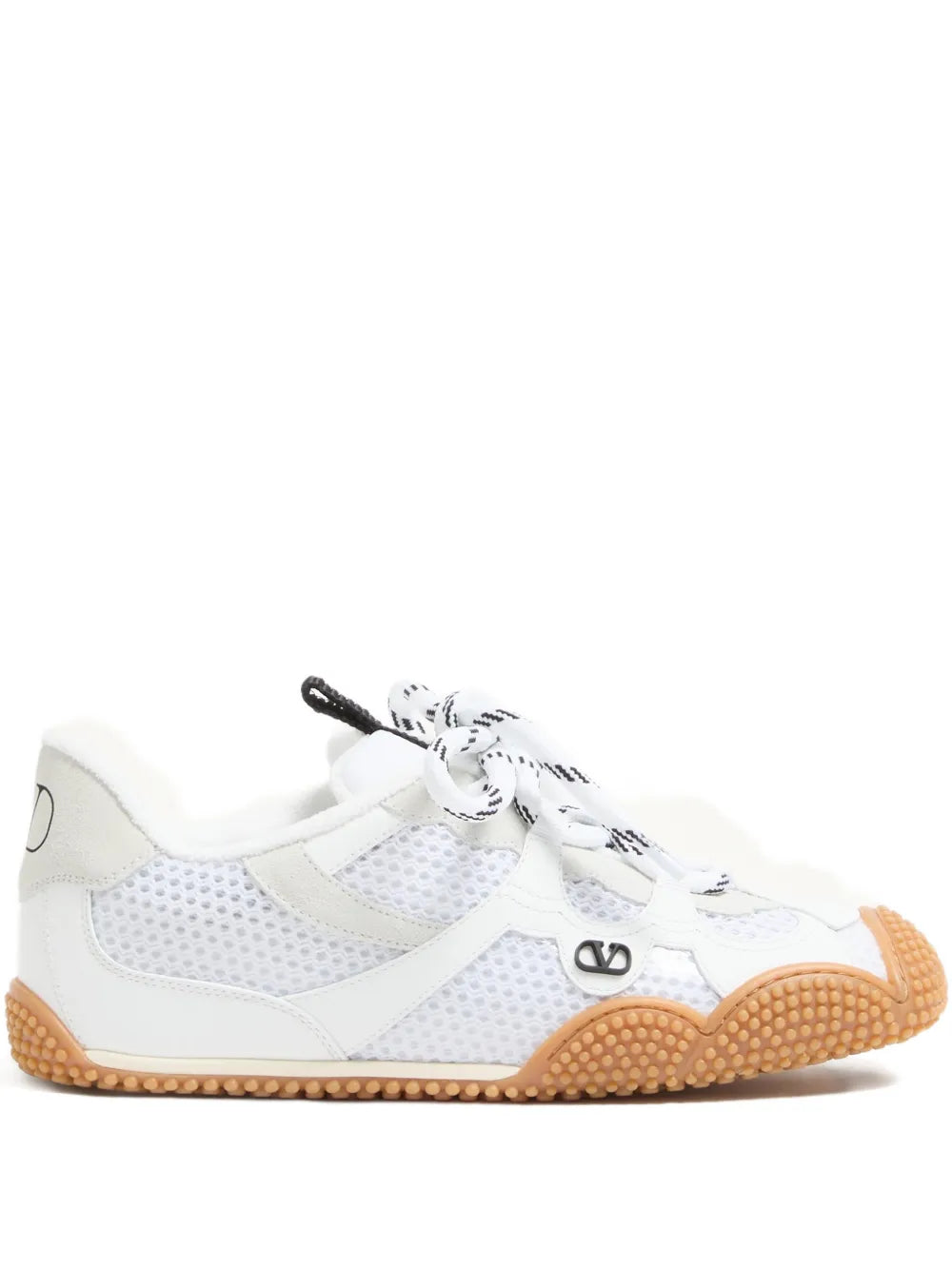 Valentino Garavani Amphibia V-Logo Signature — White — Size US M 3.5 - US W 5 — Front View