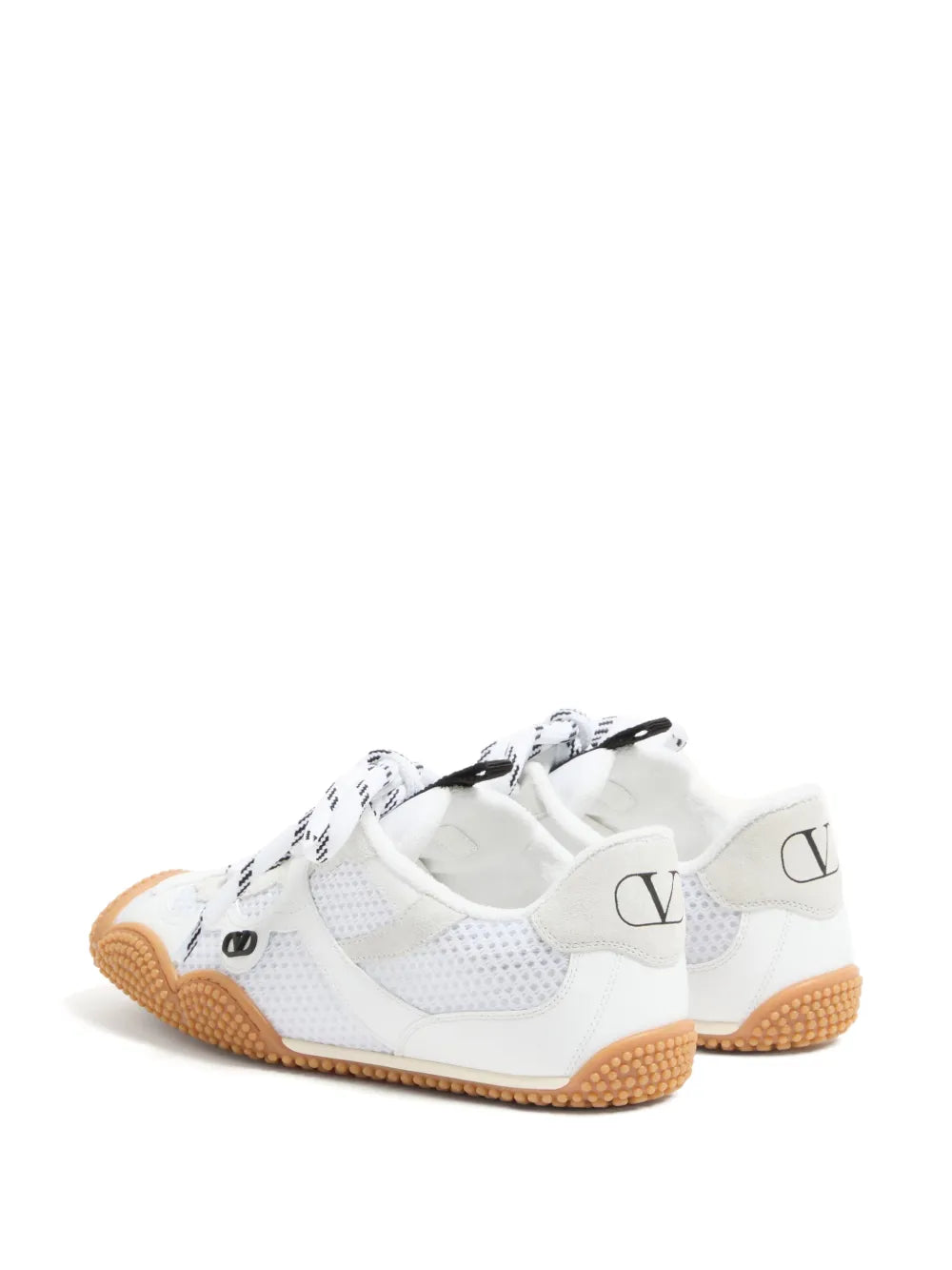 Valentino Garavani Amphibia V-Logo Signature — White — Size US M 3.5 - US W 5 — Back View