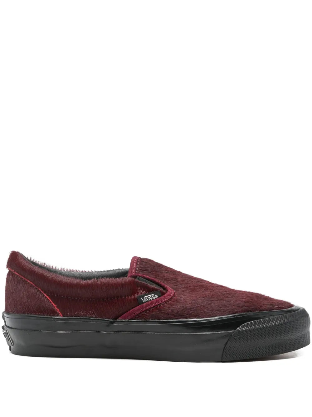 Vans Textured — Red — Size US M 3.5 - US W 5 — Front View