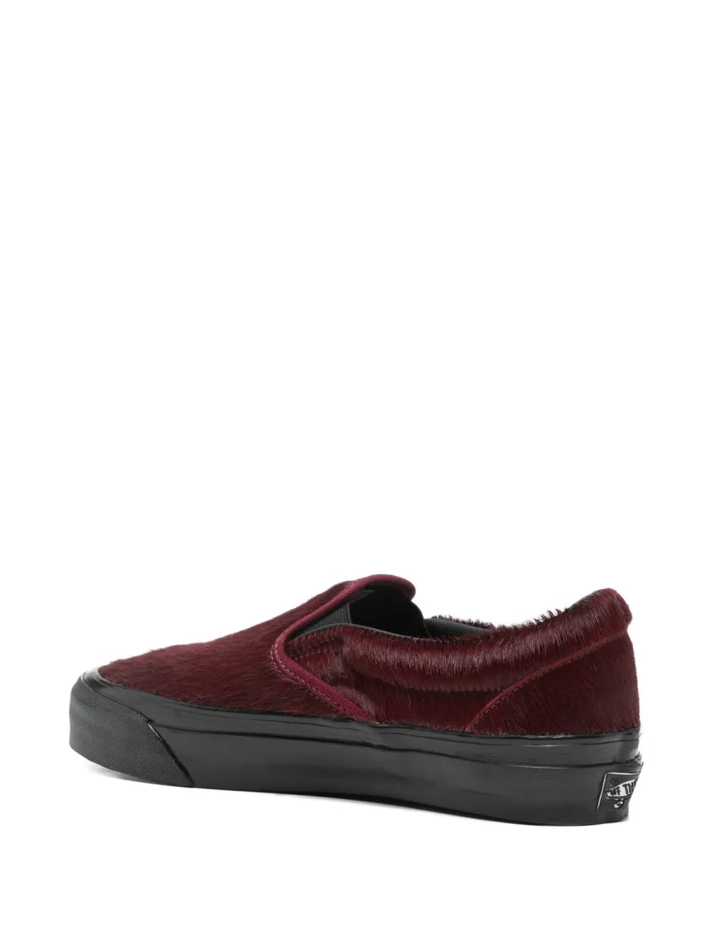 Vans Textured — Red — Size US M 3.5 - US W 5 — Back View